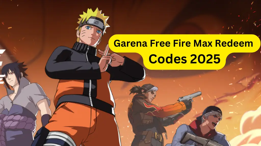 Garena Free Fire Max Redeem Codes 2025