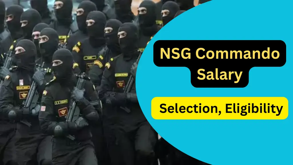 NSG Commando Salary