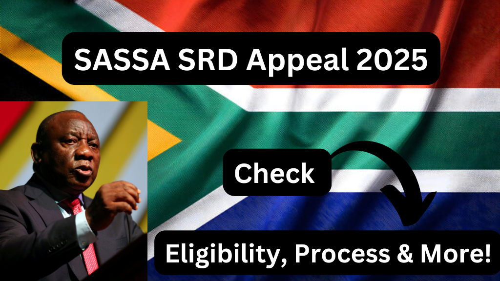 SASSA SRD Appeal 2025