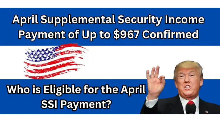 April SSI Payment