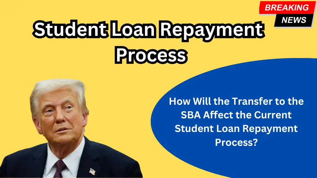 How Will the Transfer to the SBA Affect the Current Student Loan Repayment Process