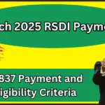 March 2025 RSDI Payment!