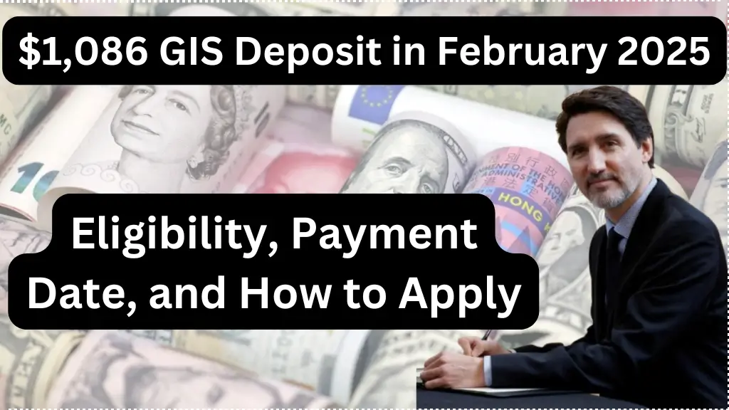 $1,086 GIS Deposit in February 2025 